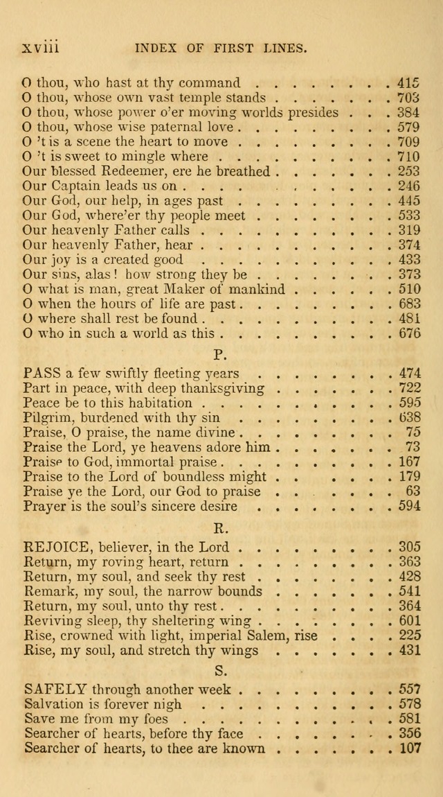 A Collection of Psalms and Hymns for Christian Worship. (45th ed.) page 18