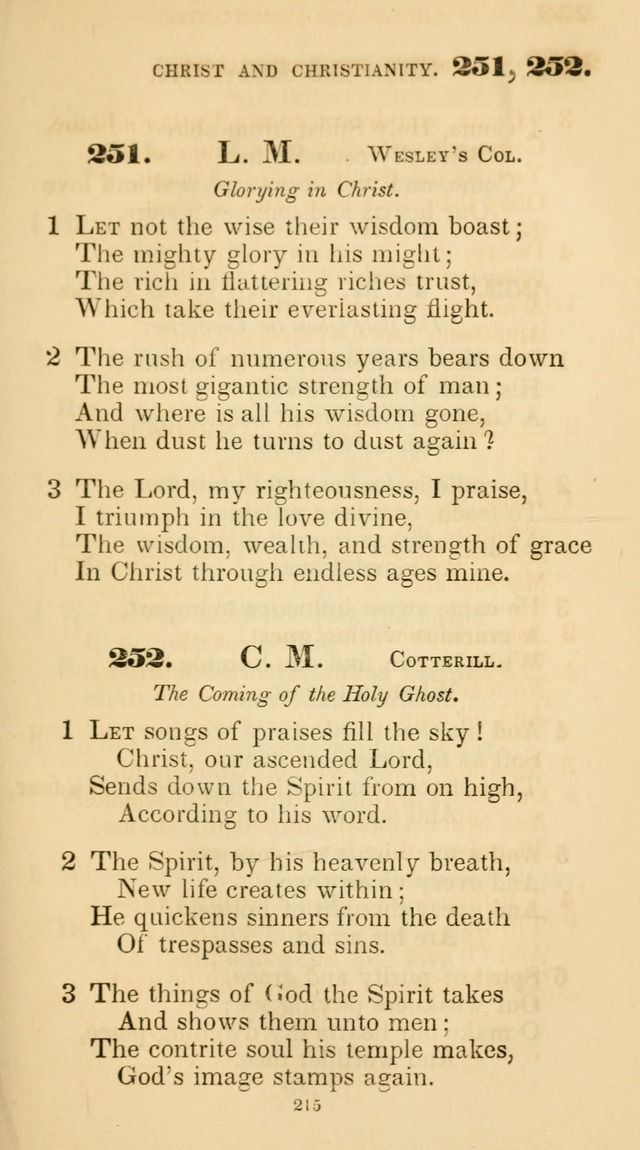 A Collection of Psalms and Hymns for Christian Worship. (45th ed.) page 215