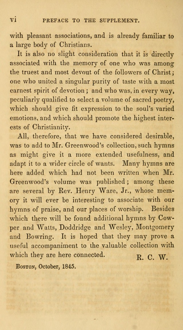 A Collection of Psalms and Hymns for Christian Worship. (45th ed.) page 6