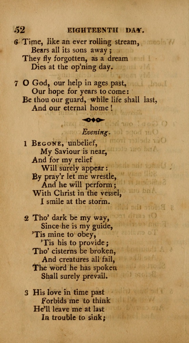 A Collection of Psalms and Hymns: from various authors, chiefly designed for public worship (4th ed.) page 52