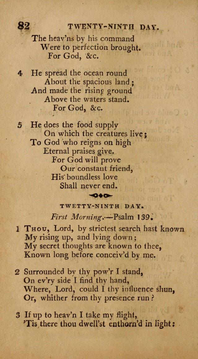 A Collection of Psalms and Hymns: from various authors, chiefly designed for public worship (4th ed.) page 82