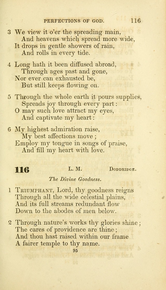 A Collection of Psalms and Hymns: from Watts, Doddridge, and others (4th ed. with an appendix) page 117