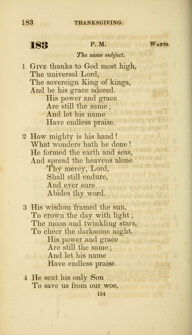 A Collection of Psalms and Hymns: from Watts, Doddridge, and others (4th ed. with an appendix) page 176