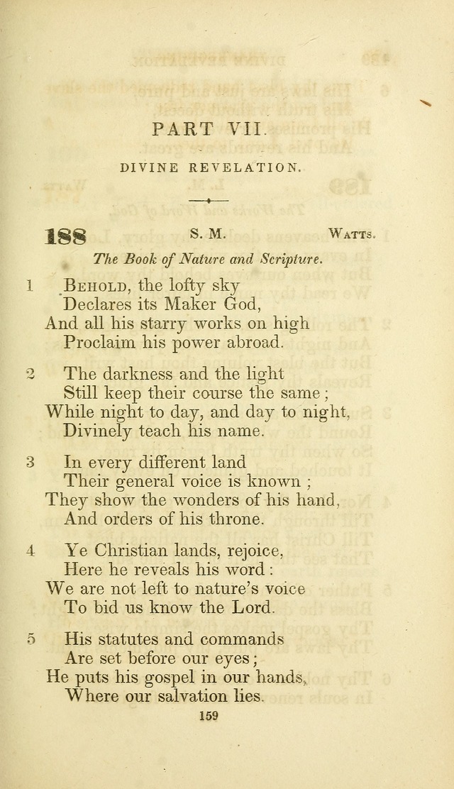 A Collection of Psalms and Hymns: from Watts, Doddridge, and others (4th ed. with an appendix) page 181