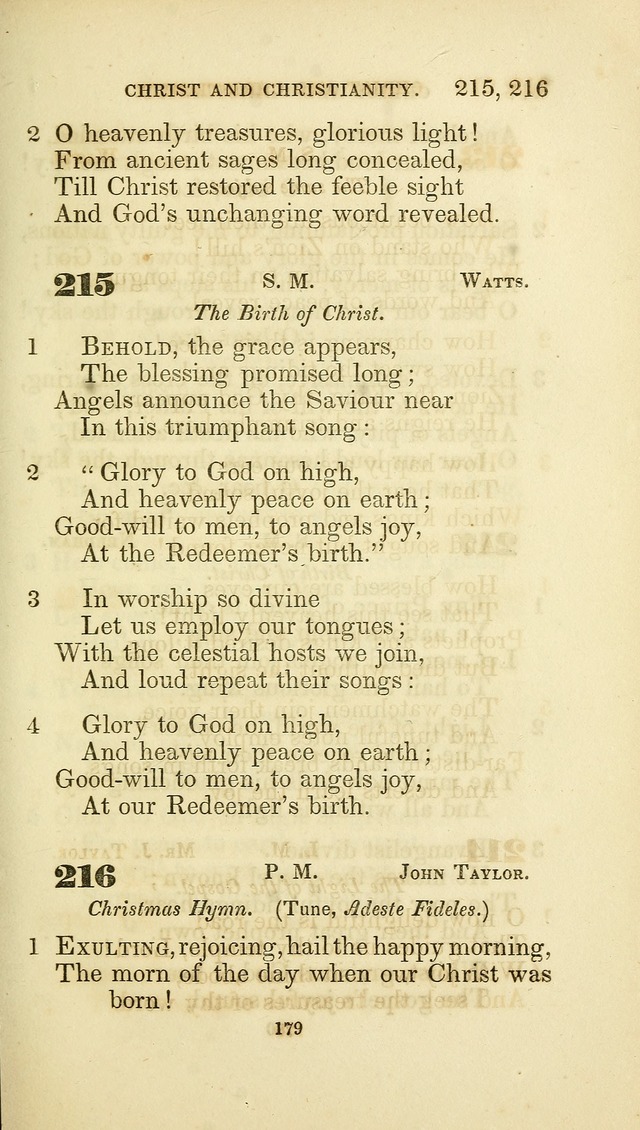 A Collection of Psalms and Hymns: from Watts, Doddridge, and others (4th ed. with an appendix) page 201