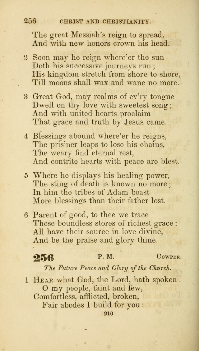 A Collection of Psalms and Hymns: from Watts, Doddridge, and others (4th ed. with an appendix) page 232