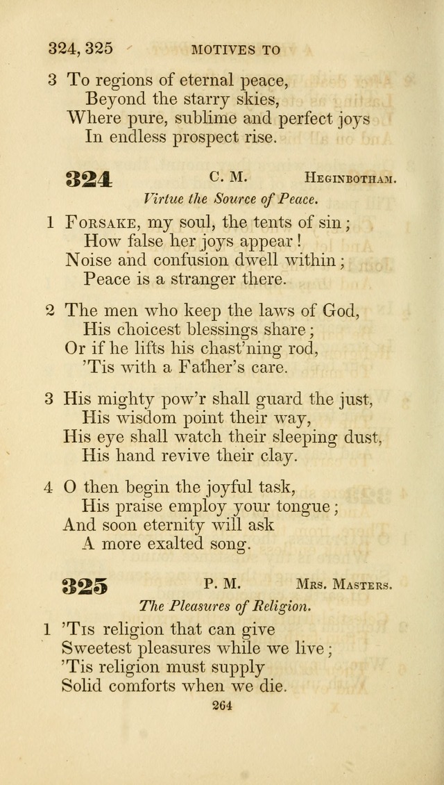 A Collection of Psalms and Hymns: from Watts, Doddridge, and others (4th ed. with an appendix) page 288