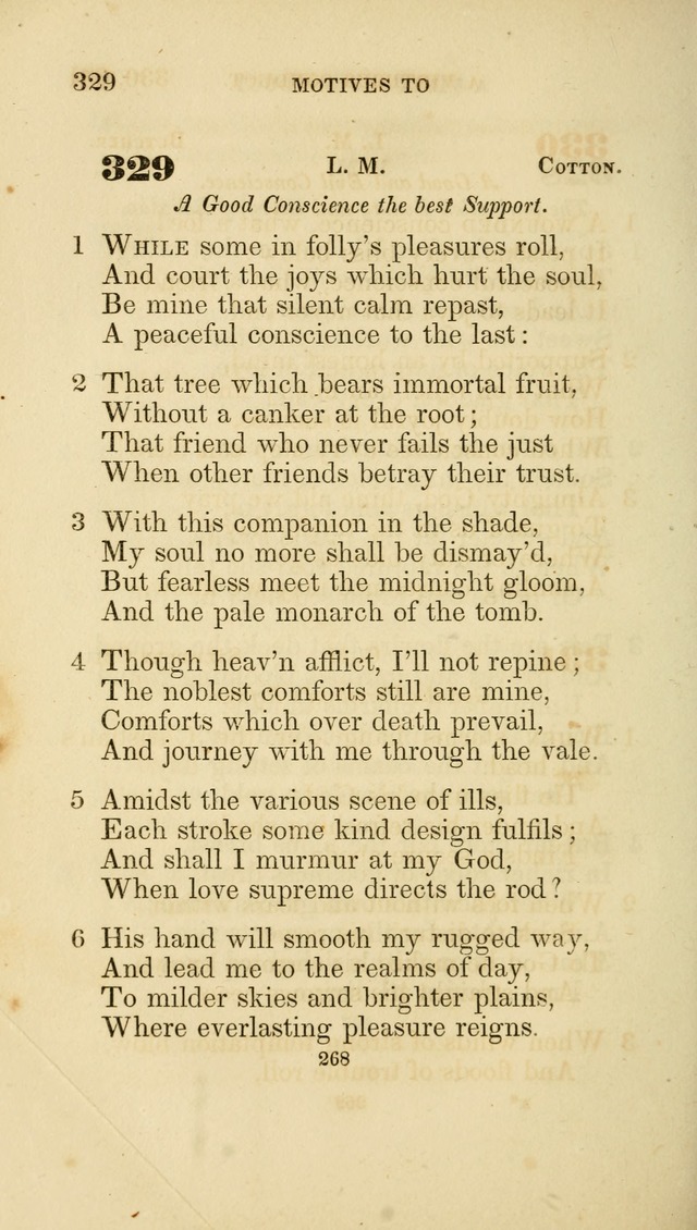 A Collection of Psalms and Hymns: from Watts, Doddridge, and others (4th ed. with an appendix) page 292