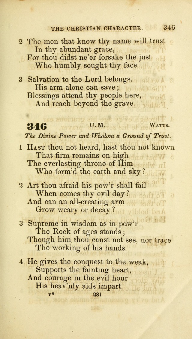 A Collection of Psalms and Hymns: from Watts, Doddridge, and others (4th ed. with an appendix) page 305