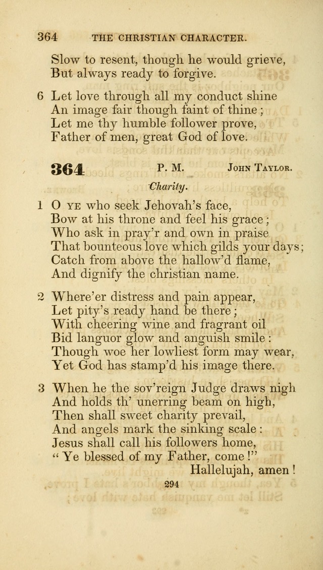 A Collection of Psalms and Hymns: from Watts, Doddridge, and others (4th ed. with an appendix) page 318