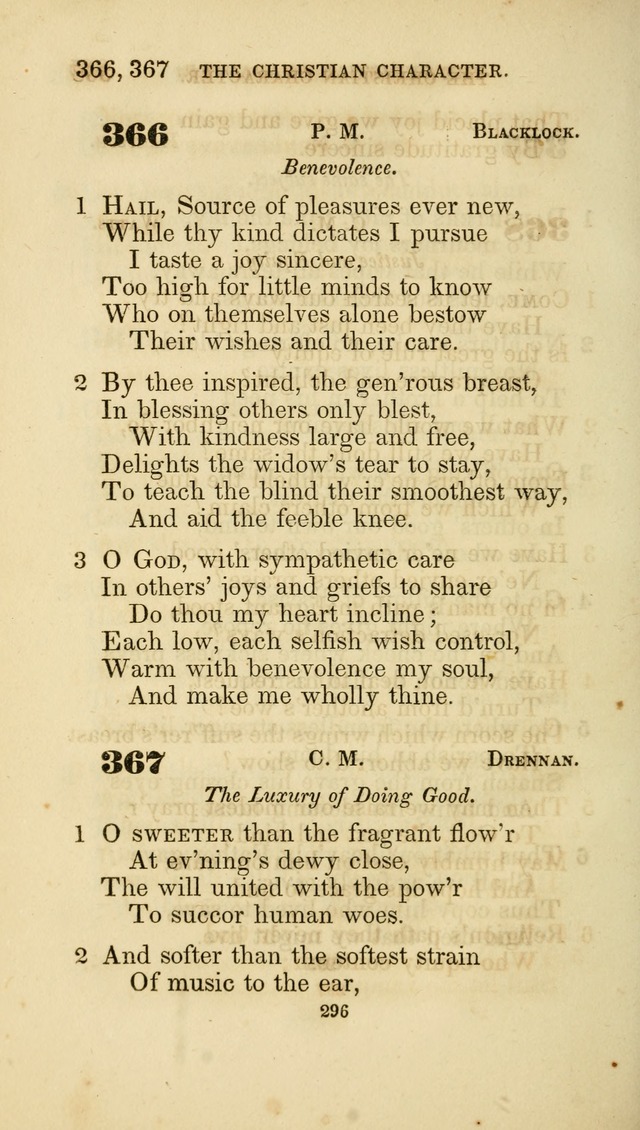 A Collection of Psalms and Hymns: from Watts, Doddridge, and others (4th ed. with an appendix) page 320
