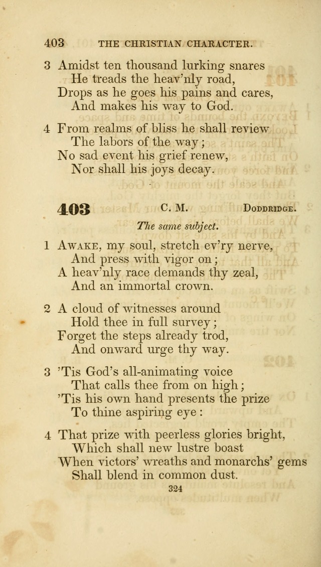 A Collection of Psalms and Hymns: from Watts, Doddridge, and others (4th ed. with an appendix) page 348