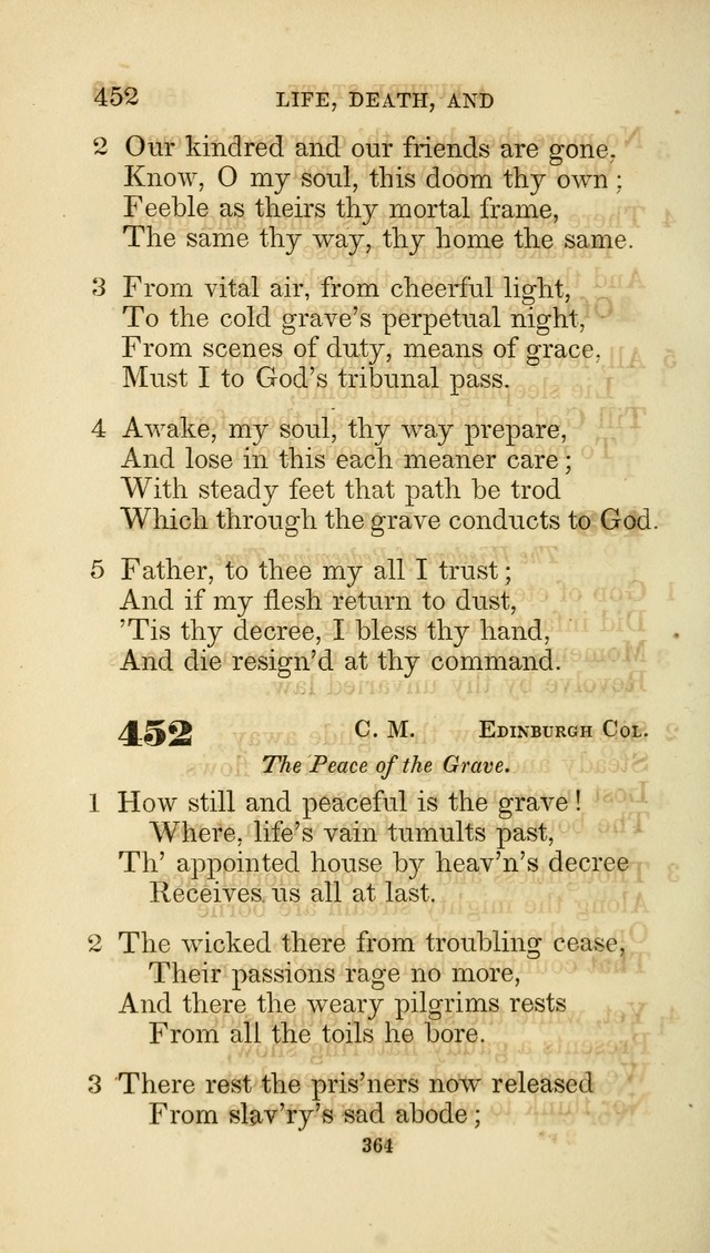 A Collection of Psalms and Hymns: from Watts, Doddridge, and others (4th ed. with an appendix) page 388