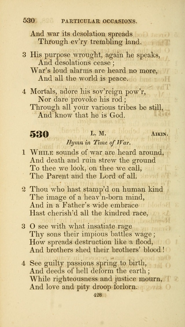 A Collection of Psalms and Hymns: from Watts, Doddridge, and others (4th ed. with an appendix) page 452