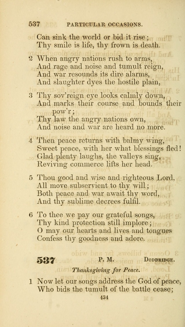 A Collection of Psalms and Hymns: from Watts, Doddridge, and others (4th ed. with an appendix) page 458