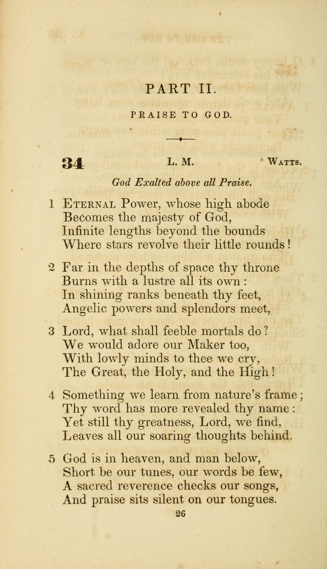 A Collection of Psalms and Hymns: from Watts, Doddridge, and others (4th ed. with an appendix) page 48