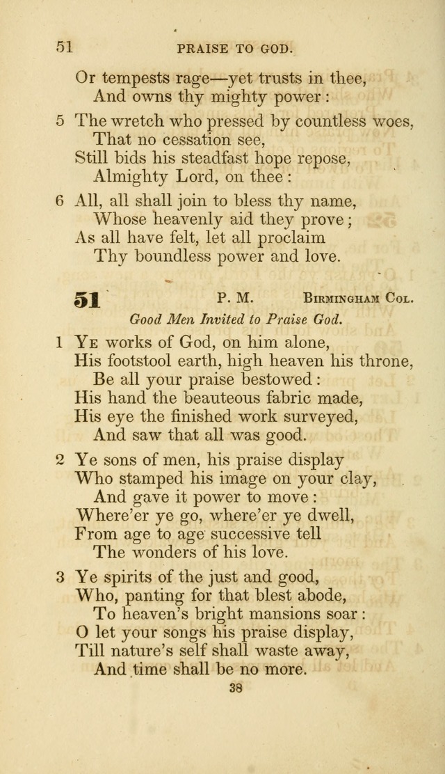 A Collection of Psalms and Hymns: from Watts, Doddridge, and others (4th ed. with an appendix) page 60