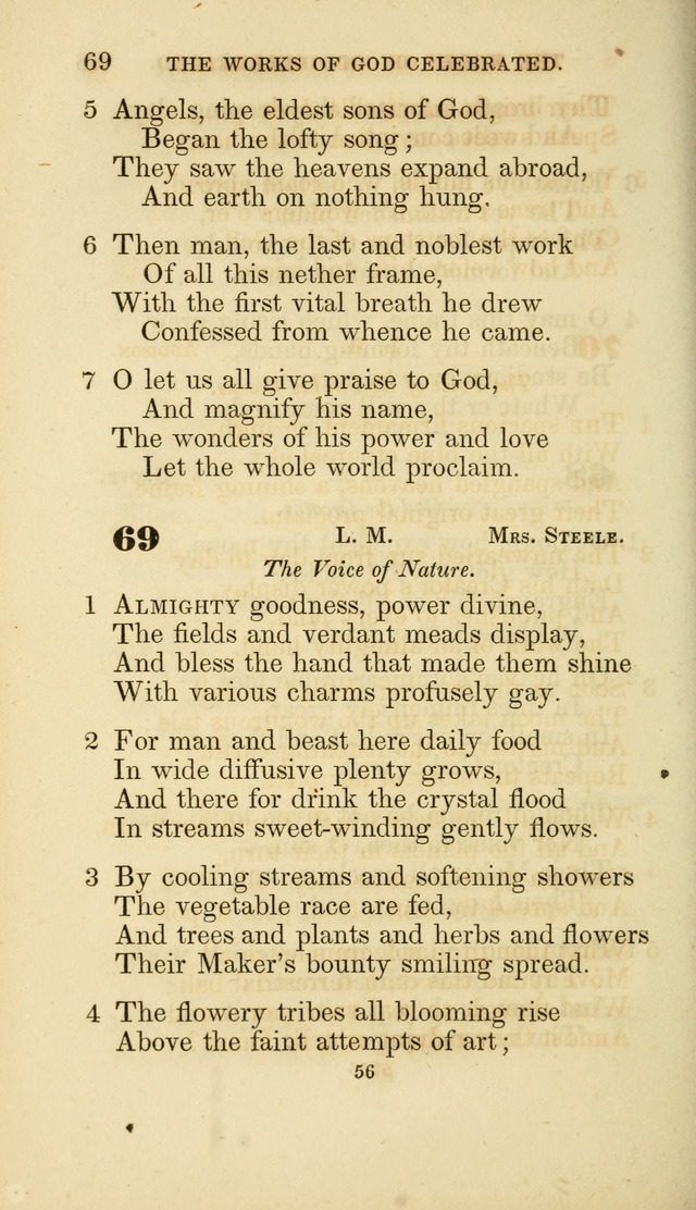 A Collection of Psalms and Hymns: from Watts, Doddridge, and others (4th ed. with an appendix) page 78