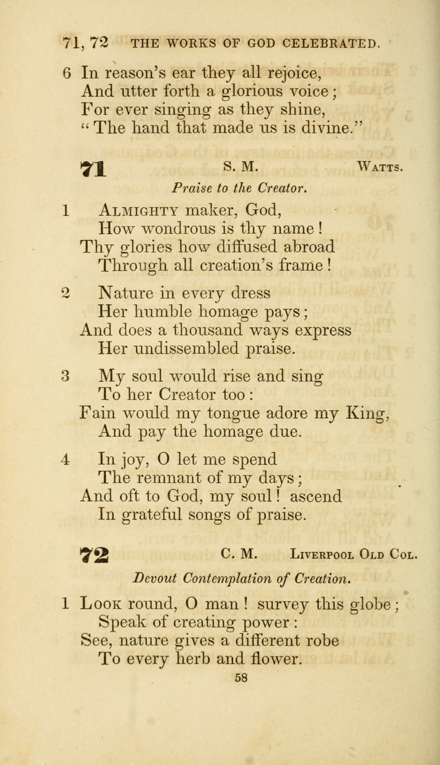 A Collection of Psalms and Hymns: from Watts, Doddridge, and others (4th ed. with an appendix) page 80