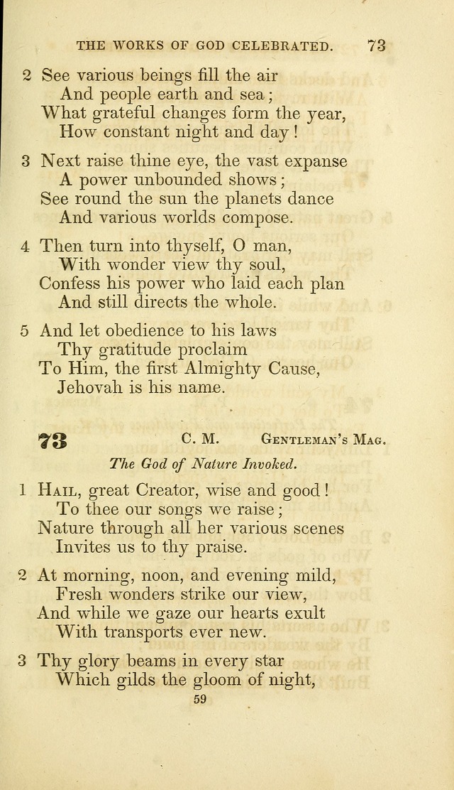 A Collection of Psalms and Hymns: from Watts, Doddridge, and others (4th ed. with an appendix) page 81