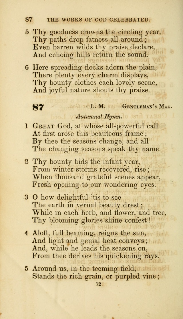 A Collection of Psalms and Hymns: from Watts, Doddridge, and others (4th ed. with an appendix) page 94