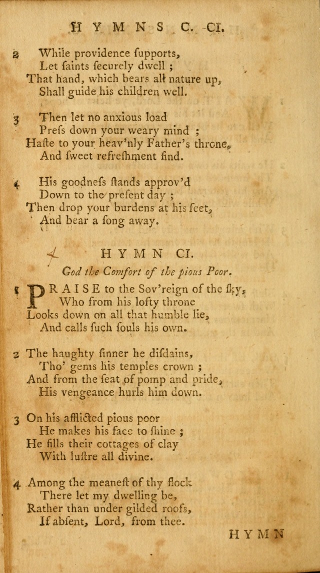A Collection of Psalms and Hymns for Publick Worship page 116
