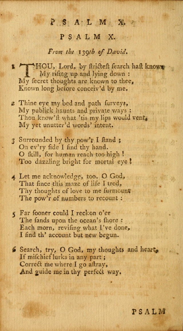 A Collection of Psalms and Hymns for Publick Worship page 12