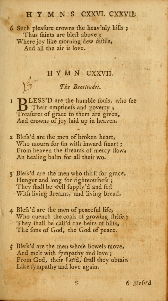 A Collection of Psalms and Hymns for Publick Worship page 135
