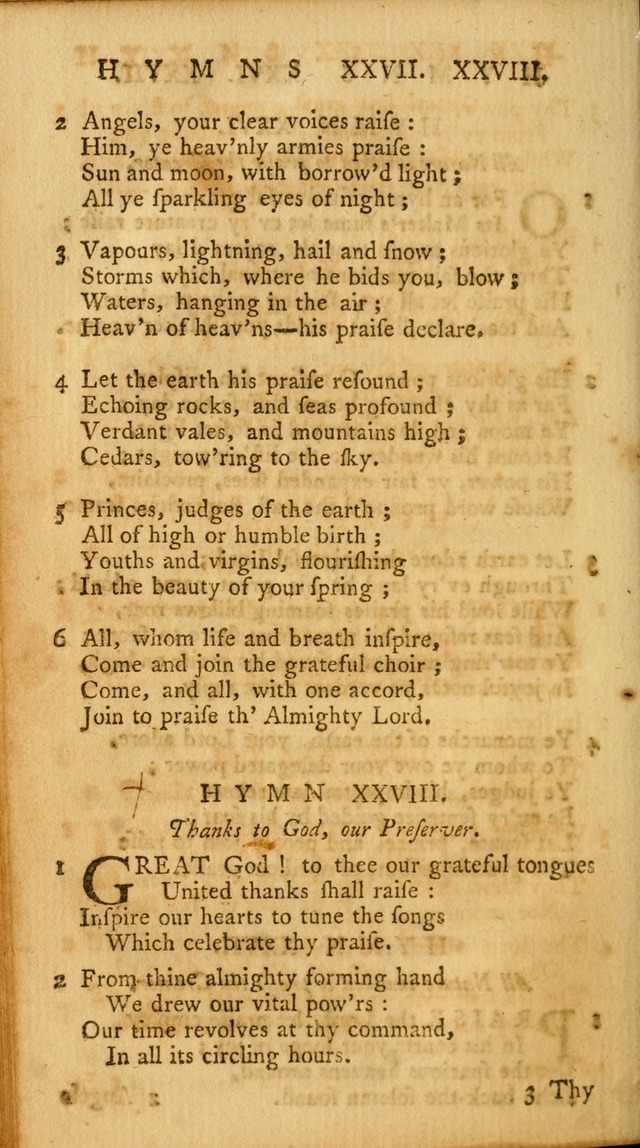 A Collection of Psalms and Hymns for Publick Worship page 60
