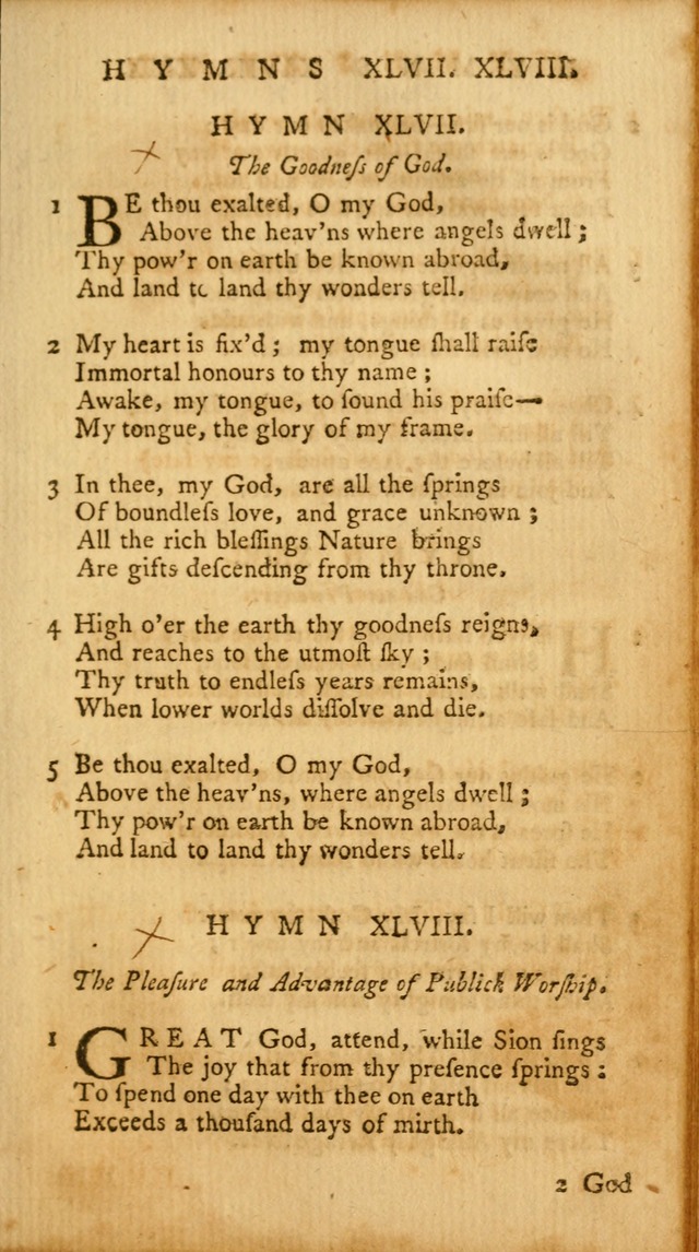 A Collection of Psalms and Hymns for Publick Worship page 77