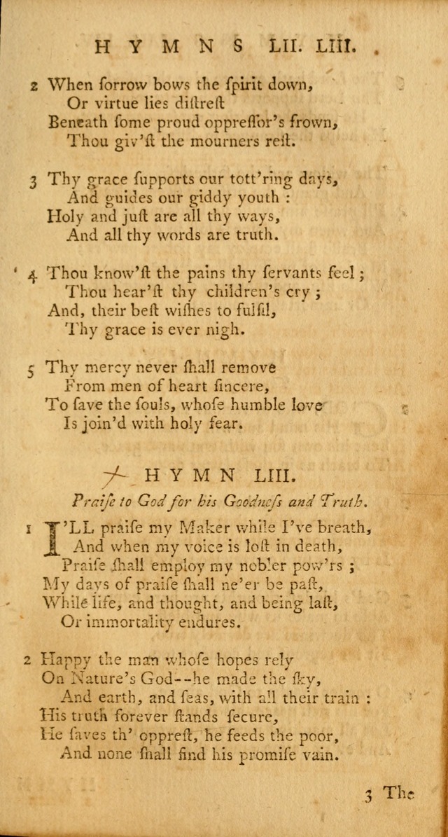 A Collection of Psalms and Hymns for Publick Worship page 81