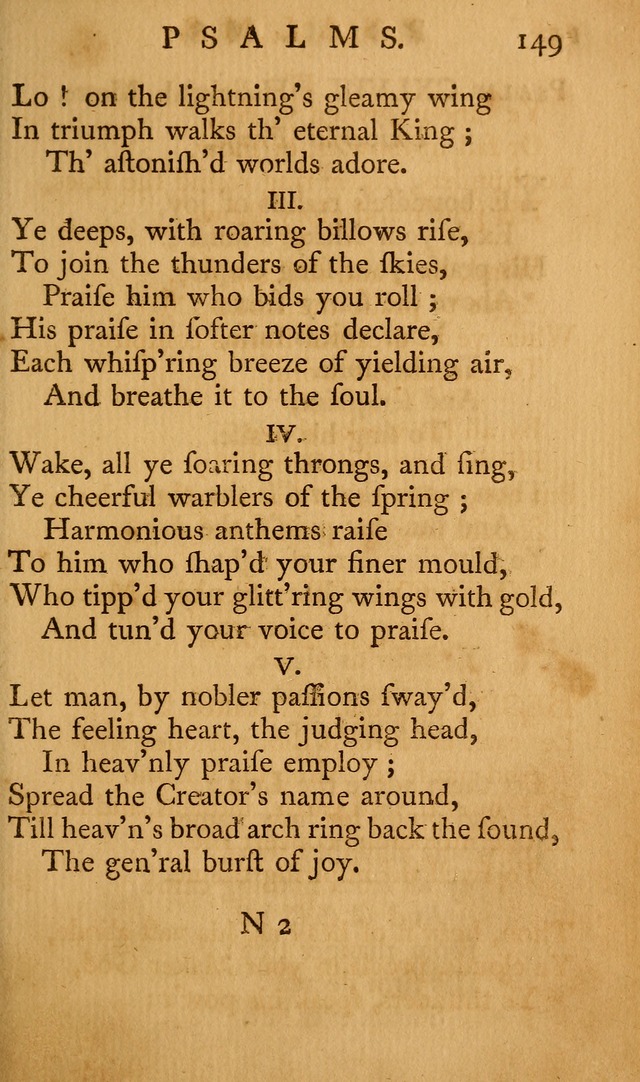 A Collection of Psalms and Hymns for Publick Worship page 145