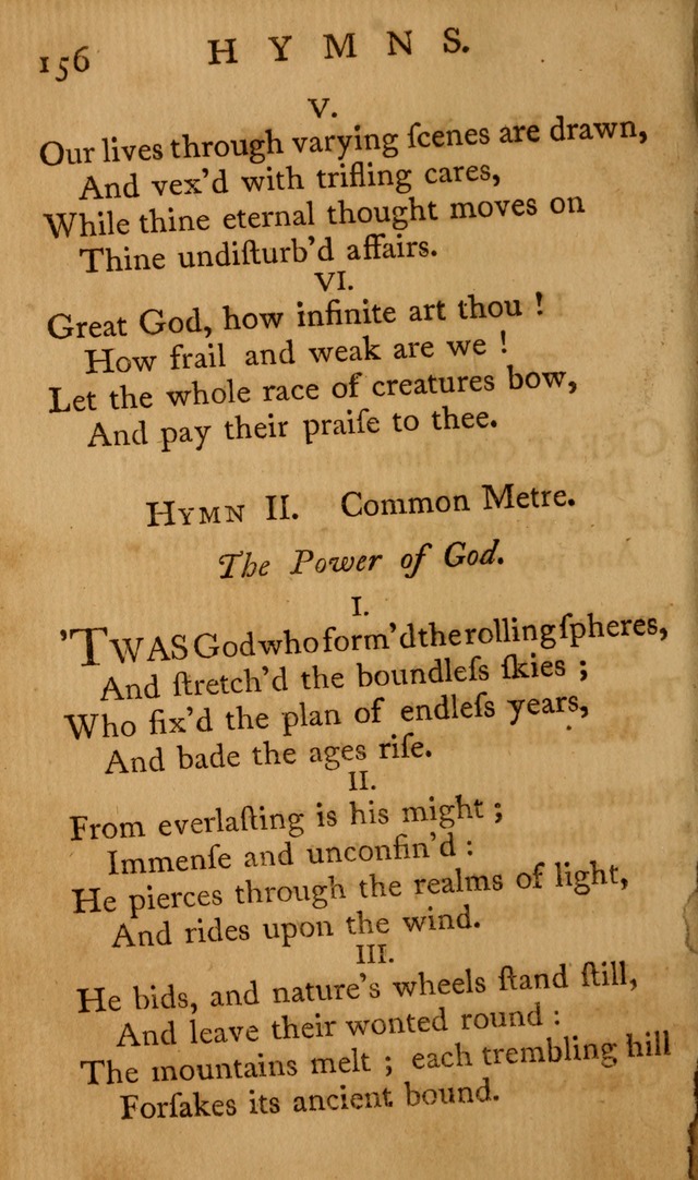 A Collection of Psalms and Hymns for Publick Worship page 152