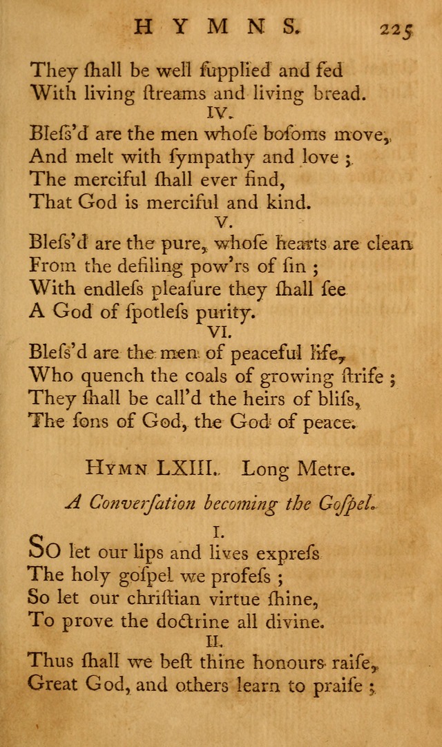 A Collection of Psalms and Hymns for Publick Worship page 221