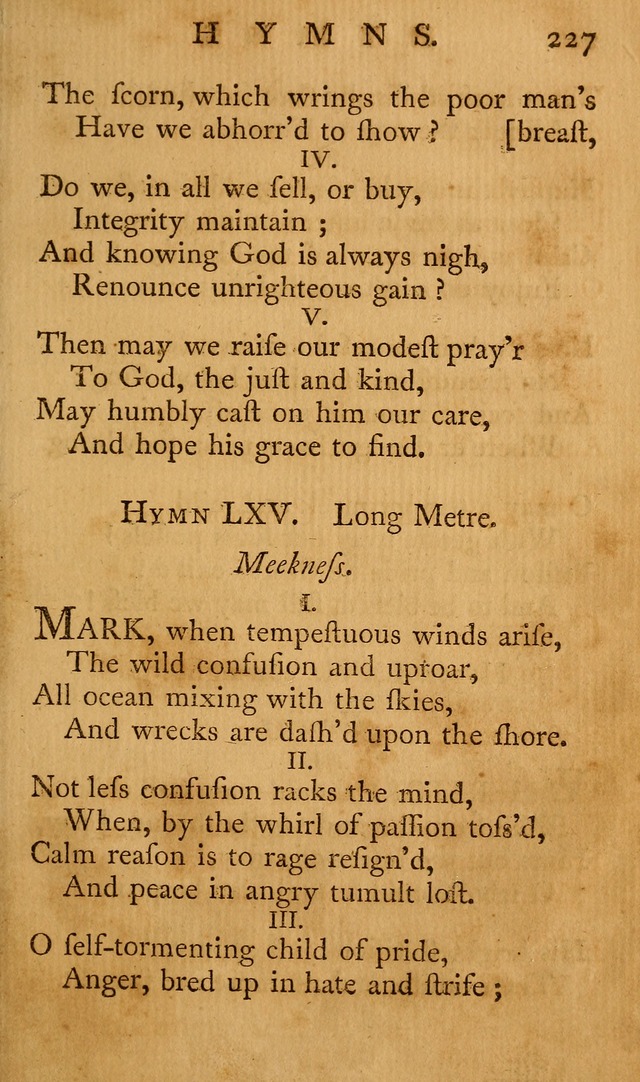 A Collection of Psalms and Hymns for Publick Worship page 223