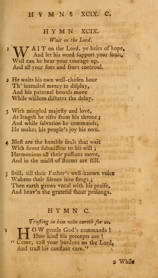 A Collection of Psalms and Hymns for Public Worship page 115