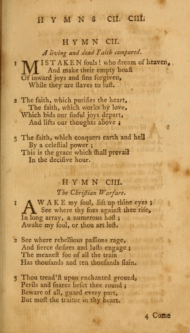 A Collection of Psalms and Hymns for Public Worship page 117