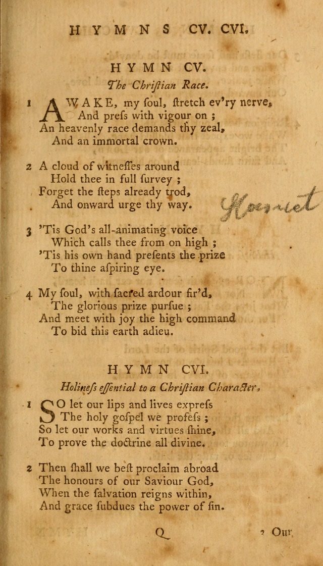 A Collection of Psalms and Hymns for Public Worship page 119