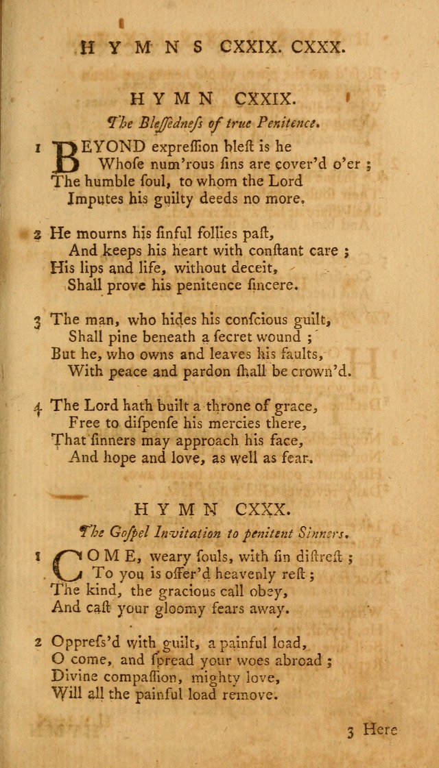 A Collection of Psalms and Hymns for Public Worship page 137