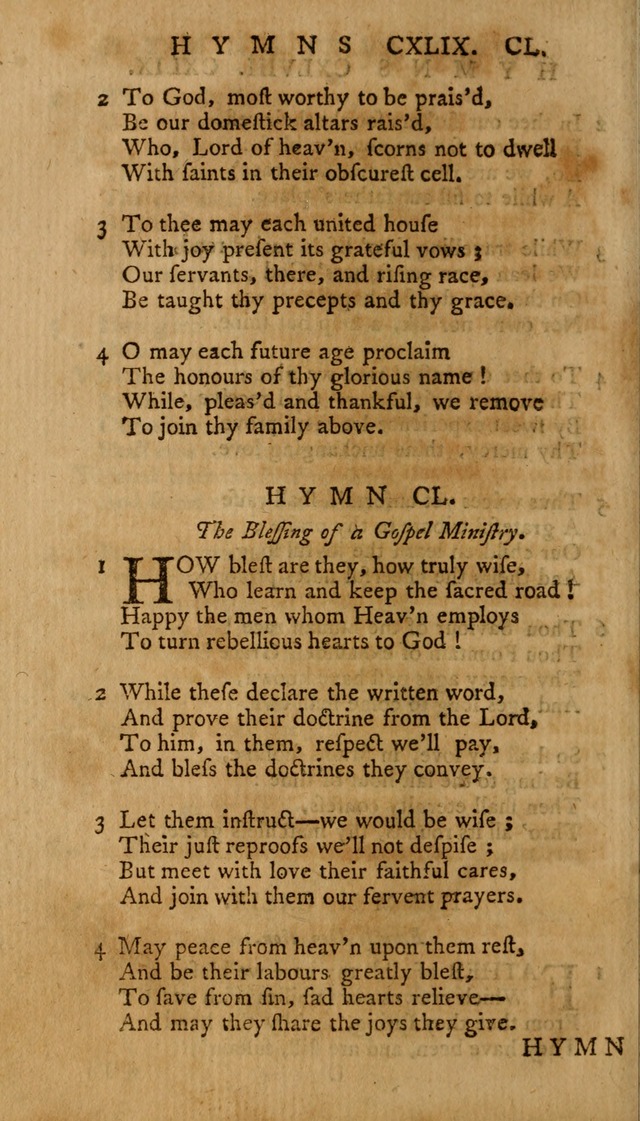 A Collection of Psalms and Hymns for Public Worship page 152