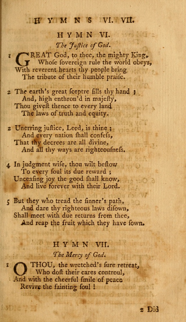 A Collection of Psalms and Hymns for Public Worship page 43