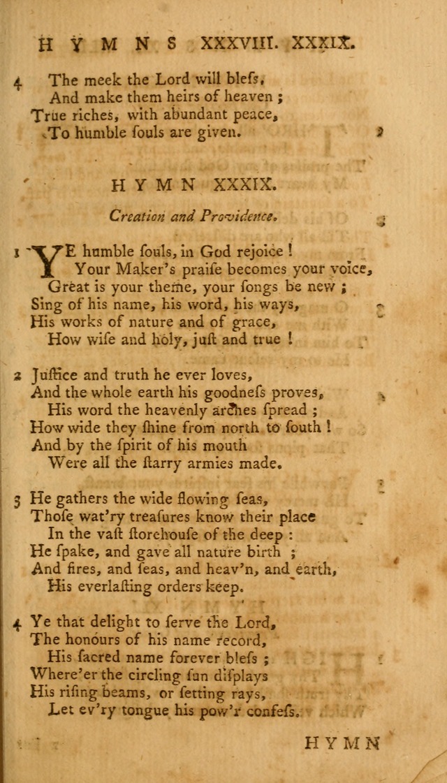 A Collection of Psalms and Hymns for Public Worship page 69
