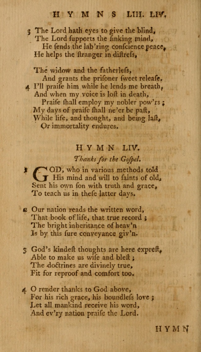 A Collection of Psalms and Hymns for Public Worship page 82