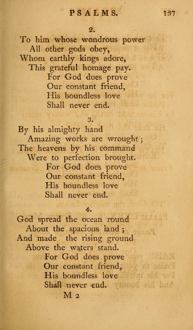 A Collection of Psalms and Hymns for Publick Worship (2nd ed.) page 137