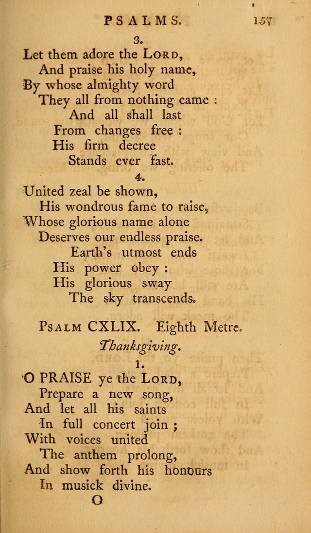 A Collection of Psalms and Hymns for Publick Worship (2nd ed.) page 157