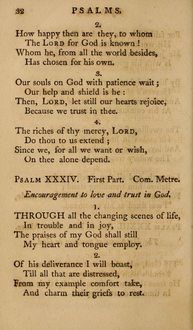 A Collection of Psalms and Hymns for Publick Worship (2nd ed.) page 32