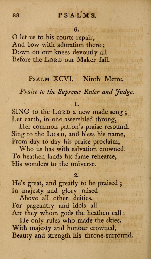 A Collection of Psalms and Hymns for Publick Worship (2nd ed.) page 88