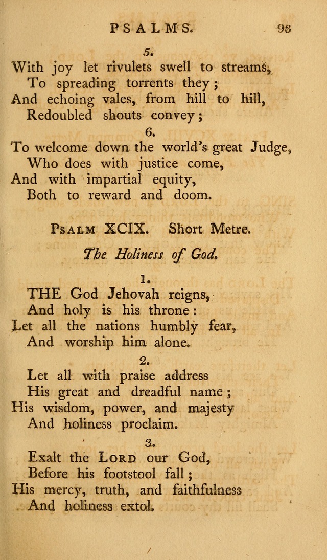 A Collection of Psalms and Hymns for Publick Worship (2nd ed.) page 93
