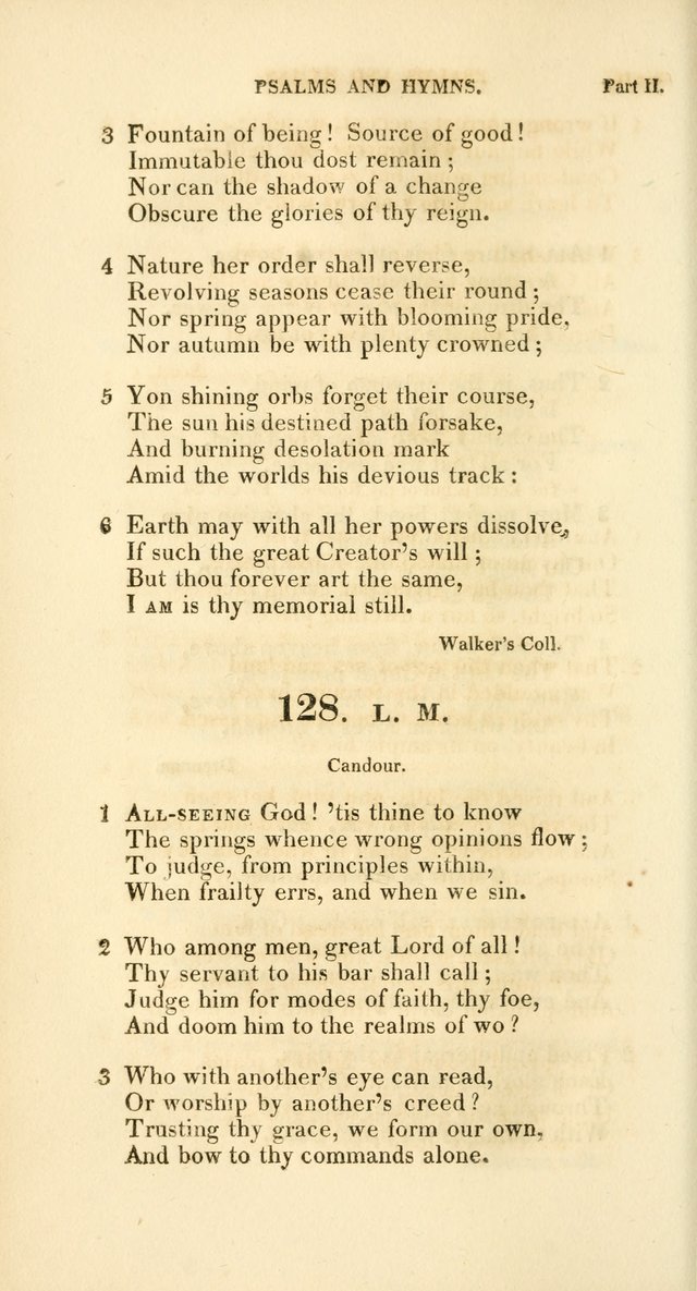 A Collection of Psalms and Hymns, for Social and Private Worship page 111