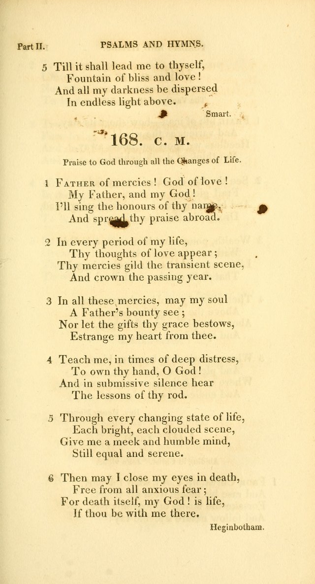 A Collection of Psalms and Hymns, for Social and Private Worship page 142